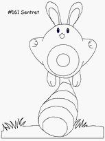 coloriage pokemon sentret